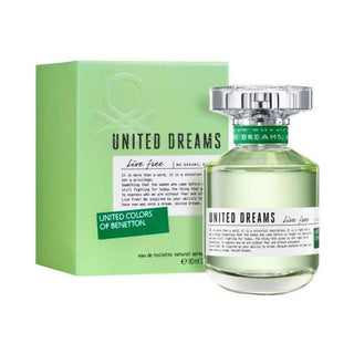 Benetton United Dreams Eau De Toilette Spray For Women - 80ml