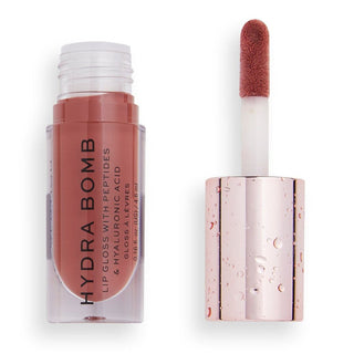 Makeup Revolution - Hydra Bomb Lip Gloss Deep Nude