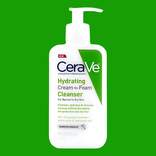 CeraVe Cream-to-Foam Facial Cleanser - 237ml