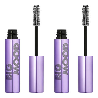 e.l.f. Big Mood Mega Volume & Lifting Mascara - Black - 2 Pack