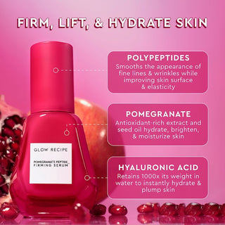 Glow Recipe Pomegranate Peptide Firming Serum - 30ml