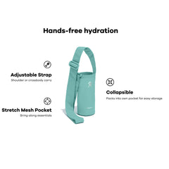 Hydro Flask Medium Packable Bottle Sling -  Dew