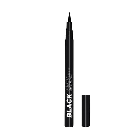 Lamel Black Eyeliner With Soft Brush - Black