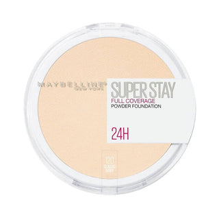 Maybelline New York Superstay 24h Full Coverage Powder Foundation - 120 Classic Ivory