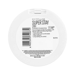 Maybelline New York Superstay 24h Full Coverage Powder Foundation - 120 Classic Ivory