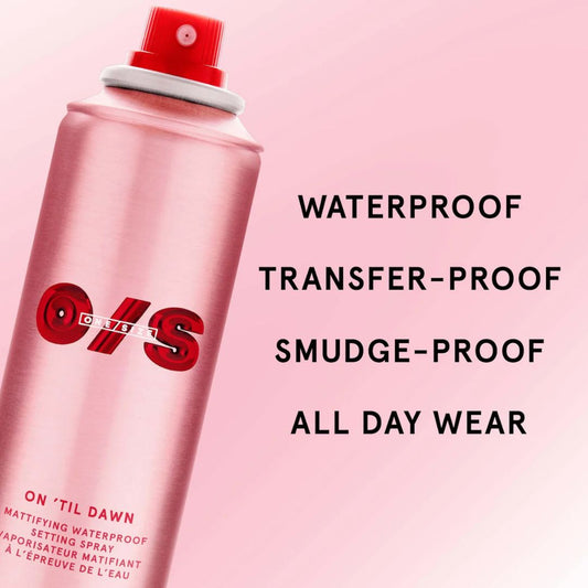 One Size by Patrick Starrr On 'Til Dawn Mattifying Waterproof Setting Spray