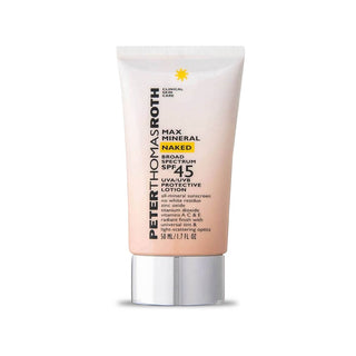 PTR Max Mineral Naked Broad Spectrum Spf 45 - 50ml