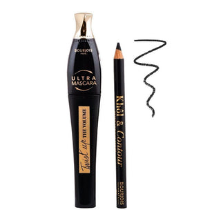 Bourjois Intense Eye Twist-Up Mascara + Khol & Contour, Promo Pack