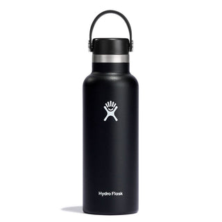 Hydro Flask 18 Oz Standard Mouth - Black