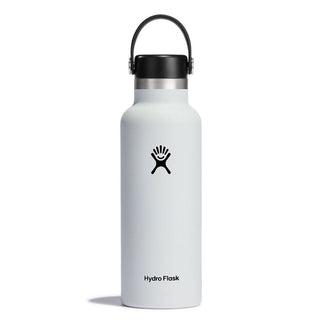 Hydro Flask 18 Oz Standard Mouth - White