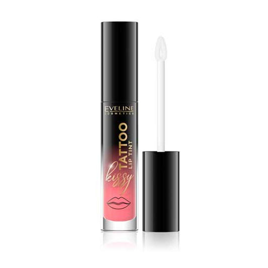 Eveline Cosmetics Kissy Tattoo Lip Tint - 04 Delicate Rosie