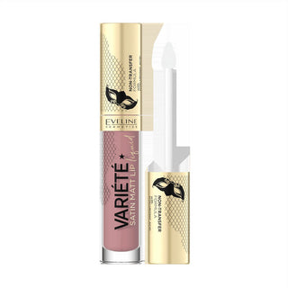 Eveline Variete Innovative Liquid Satin Matt Lipstick - 02 Raspberry Cream