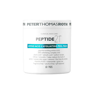 PTR Peptide 21 Amino Acid Exfoliating Peel Pads - 60 Pads