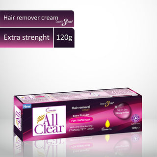 Caresse Hair Removal Cream - Extra Strength 120Gm