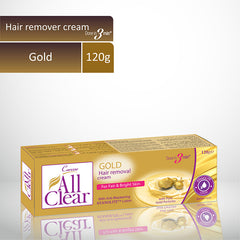 Caresse Hair Removal Cream - Gold 120Gm