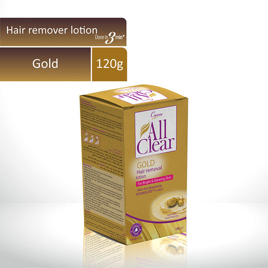 Caresse Hair Removal Lotion - Gold 120Gm