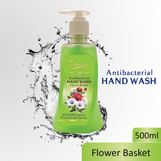 Caresse Antibacterial Hand Wash - Flower Basket 500ml