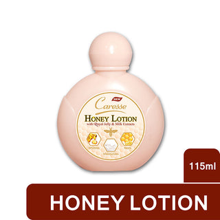 Caresse Honey Lotion with Royal Jelly & Milk Extracts 115ml