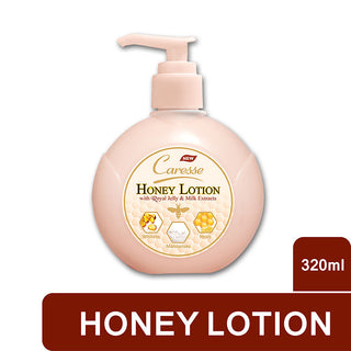 Caresse Honey Lotion with Royal Jelly & Milk Extracts 320ml