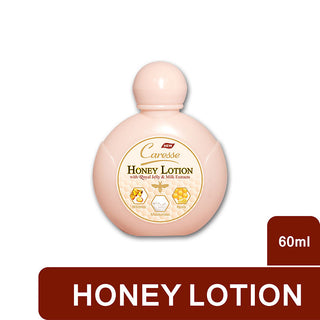 Caresse Honey Lotion with Royal Jelly & Milk Extracts 60ml