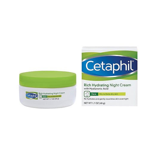 Cetaphil Rich Hydrating Night Cream with Hyaluronic Acid