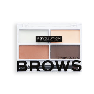 Makeup Revolution Relove Colour Cult Brow Palette - Medium