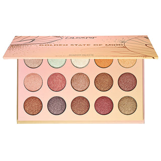 Colour Pop Golden State of Mind - Pressed Powder Shadow Palette