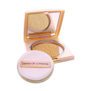 Diana of London Absolute Stay Compact Powder - 406 Natural Almond