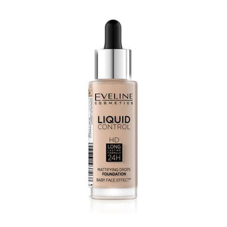 Eveline Cosmetics Liquid Control Mattifying Drops Foundation - #30