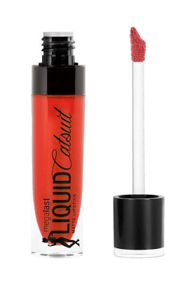 Wet n Wild MegaLast Liquid Catsuit Matte Lipstick - Flame Of The Game