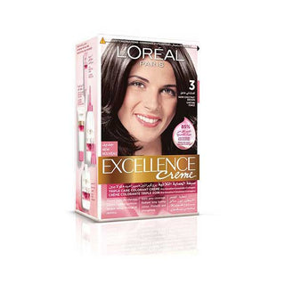 Loréal Paris  Excellence Creme - 3 Dark Chestnut Brown