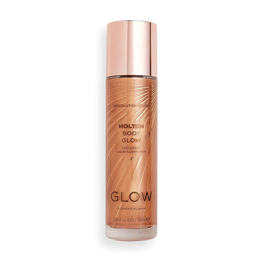 Makeup Revolution Glow Molten Body Bronze Liquid Illuminator - Bronze