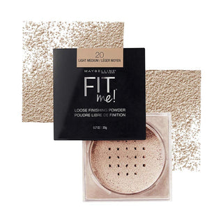 Maybelline New York Fit Me Loose Finishing Powder - 20 Light Medium