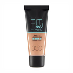 Maybelline New York Fit Me Matte + Poreless Foundation - 330 Toffee