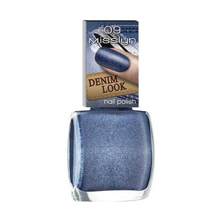 Misslyn Denim Look Nail Polish - 9 Blue Jeans