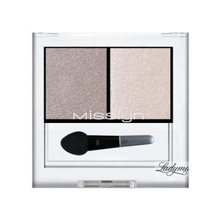 Misslyn High Shine Duo Eyeshadow - 61 Modern Dance