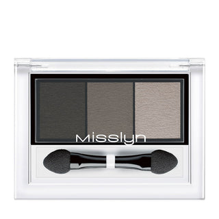 Misslyn High Shine Trio Eyeshadow - 14 Rosewood