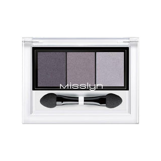 Misslyn High Shine Trio Eyeshadow - 17 Walk The Line