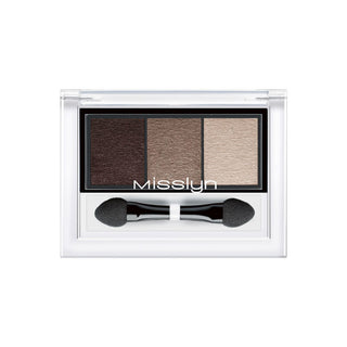 Misslyn High Shine Trio Eyeshadow - 80 Oxford Street