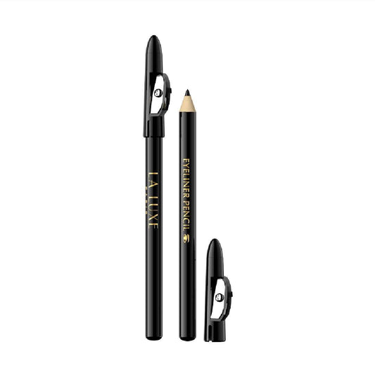 Eveline Cosmetics Eyeliner Long Lasting Eye Pencil with Sharpener - Black