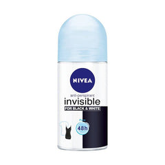 NIVEA Invisible Black & White Anti Perspirant Roll On 50ml