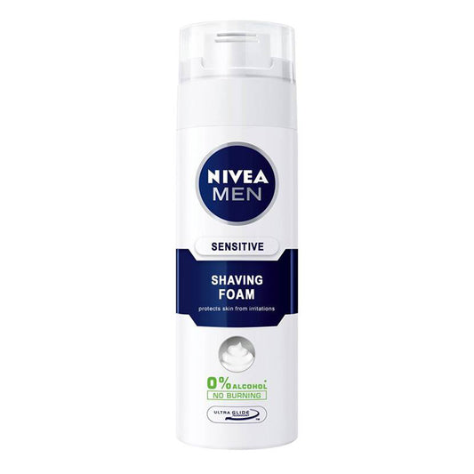 NIVEA Sensitive Shaving Foam 200ml