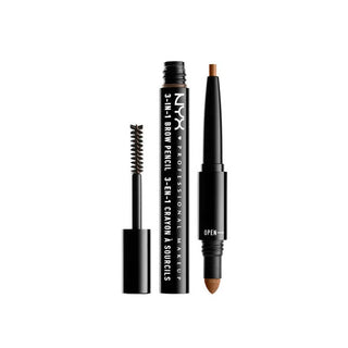 NYX 3-in-1 Brow Pencil - 04 Caramel