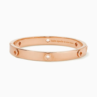 Kate Spade Spot The Spade Studded Hinged Bangle