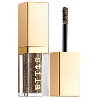 Stila Magnificent Metals Glitter & Glow Liquid Eye Shadow - Molten Midnight